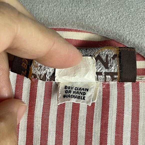 Vintage Ronnie Heller Designs For MJ Dress Womens 4 Red White Stripe Retro USA - Picture 8 of 15